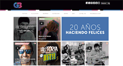 Desktop Screenshot of generacionb.com