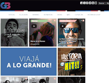 Tablet Screenshot of generacionb.com